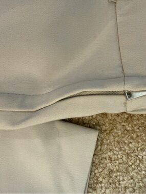 Mango Cream High-Waist Tailored Skirt-Pant